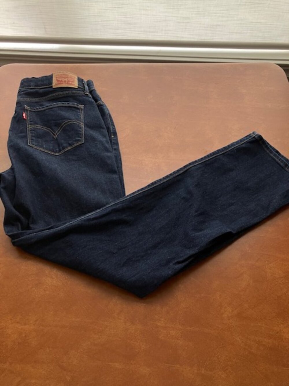 Levis 525 Perfect Waist Dark Wash Straight 12M Women